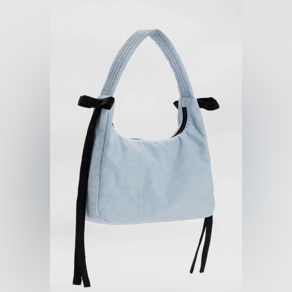 BAGGU x Sandy Liang Mini Bow Bag in Powder Blue